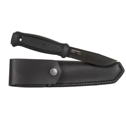 Helikon Tex Morakniv® Knives & Accessories^Morakniv® Garberg Black C (Leather Sheath) - Carbon Steel