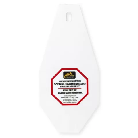 Helikon Tex Range Equipment^Srt Mini Alpha Target® - Hardox 600 Steel - White