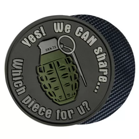 Helikon Tex Patches^We Can Share Grenade Patch - Pvc